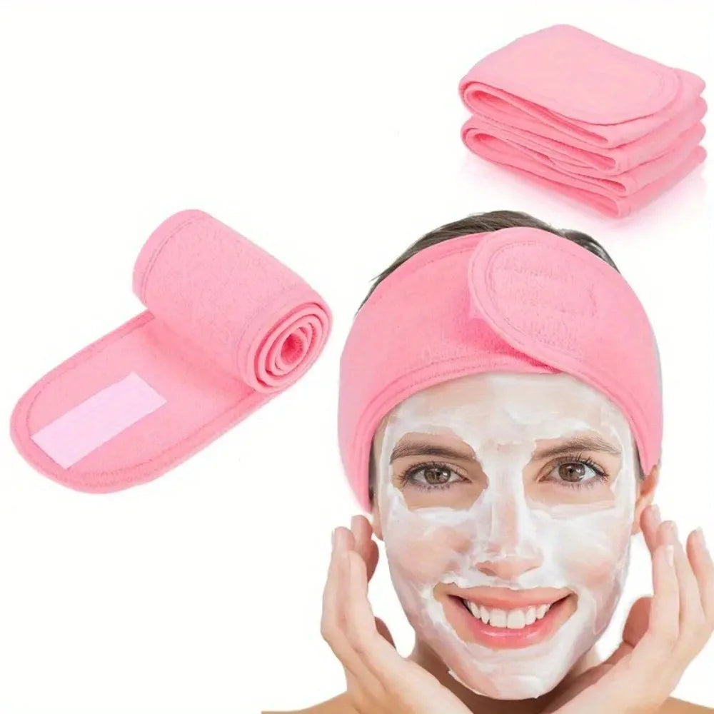 Soft Adjustable Women's Headband – Makeup, SPA & Yoga