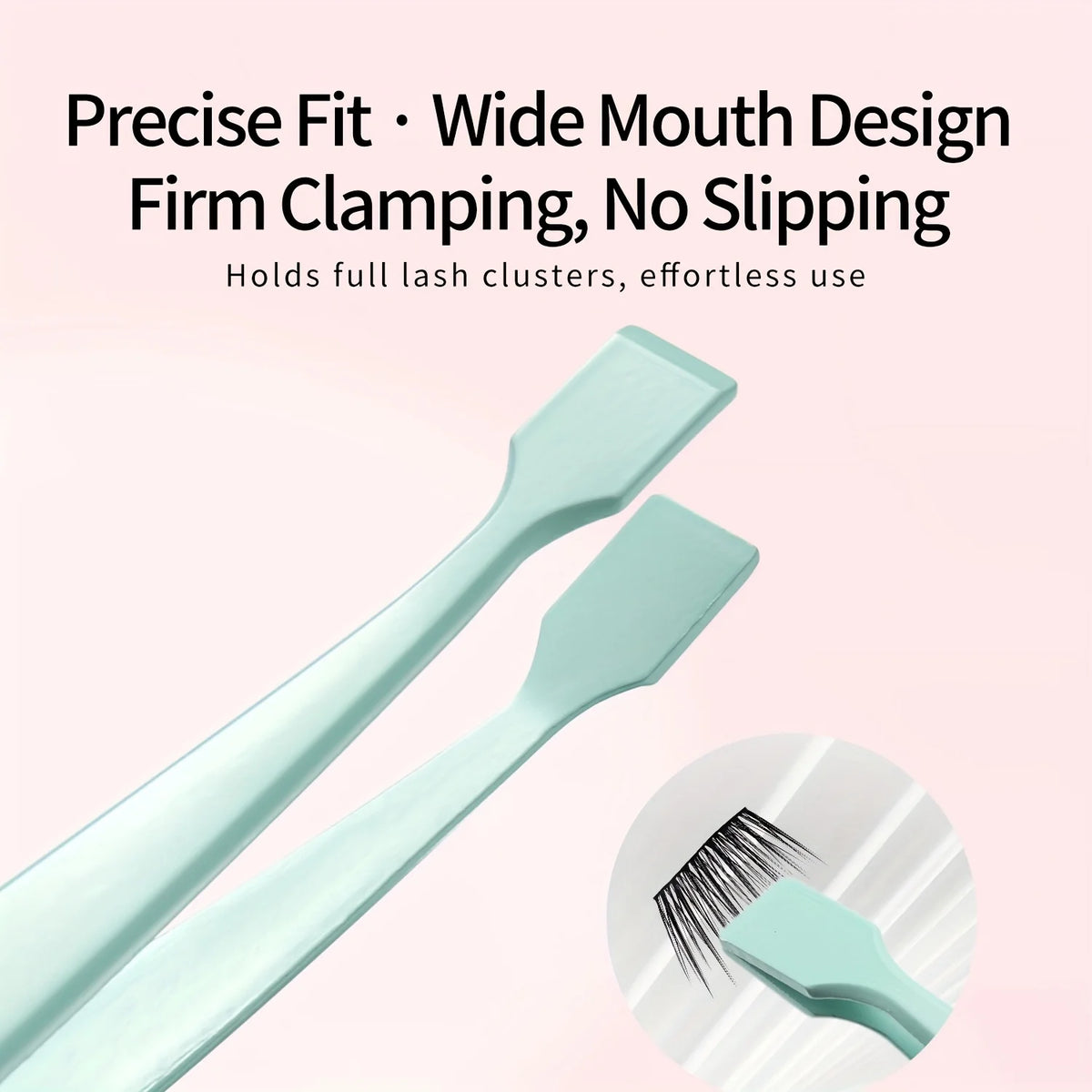 Ouriner Flat Tip Eyelash Tweezers | Precision Lash Extension Tool Eyelash Extension Tweezers PRIMED