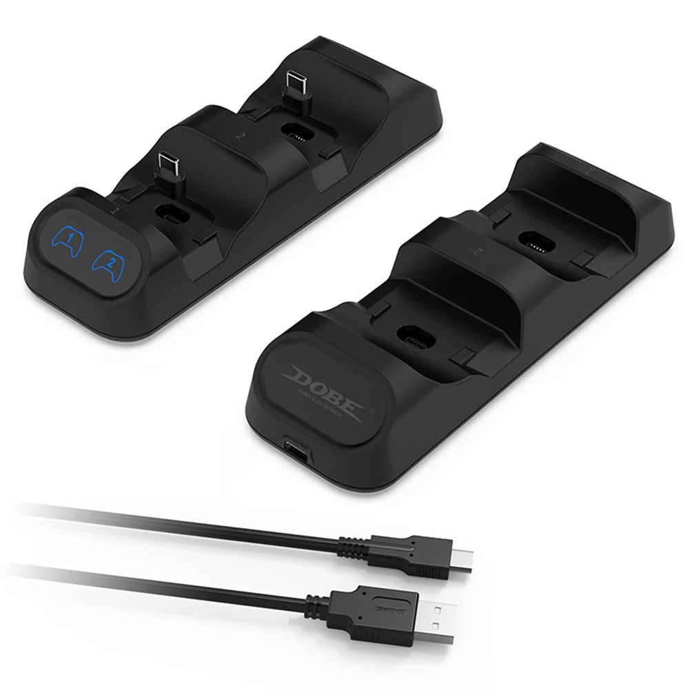 Dual Controller Charging Dock – Switch Pro, PS5 & Xbox Series Controller Charging Dock PRIMED