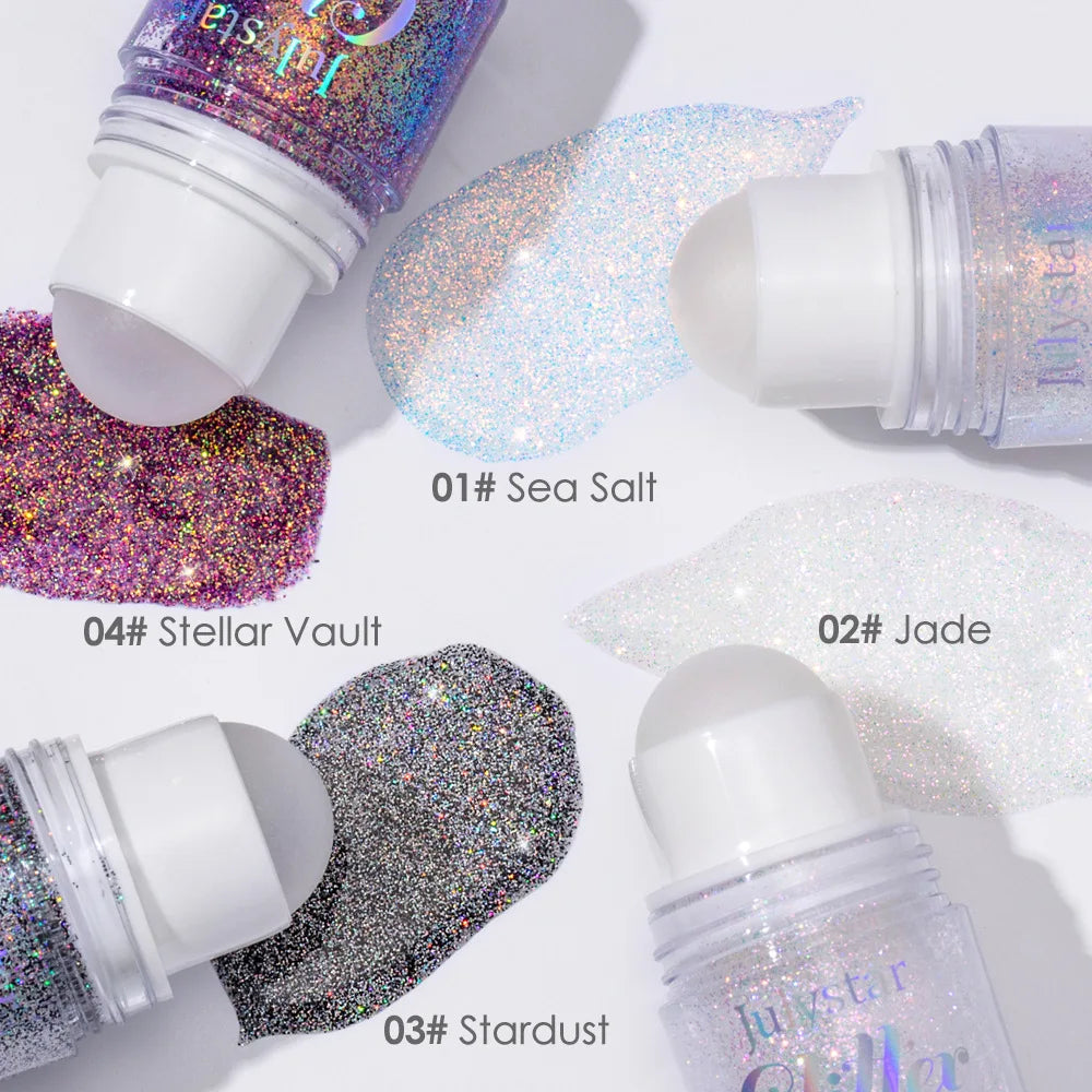Glitter Gel Cream Face Body Eye Sequin Stage Makeup 20g Glitter Eyeshadow Gel PRIMED