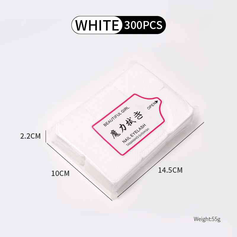 Lint-Free Nail Wipes Cotton Pads 200/300/600 Pcs | JEARLYU