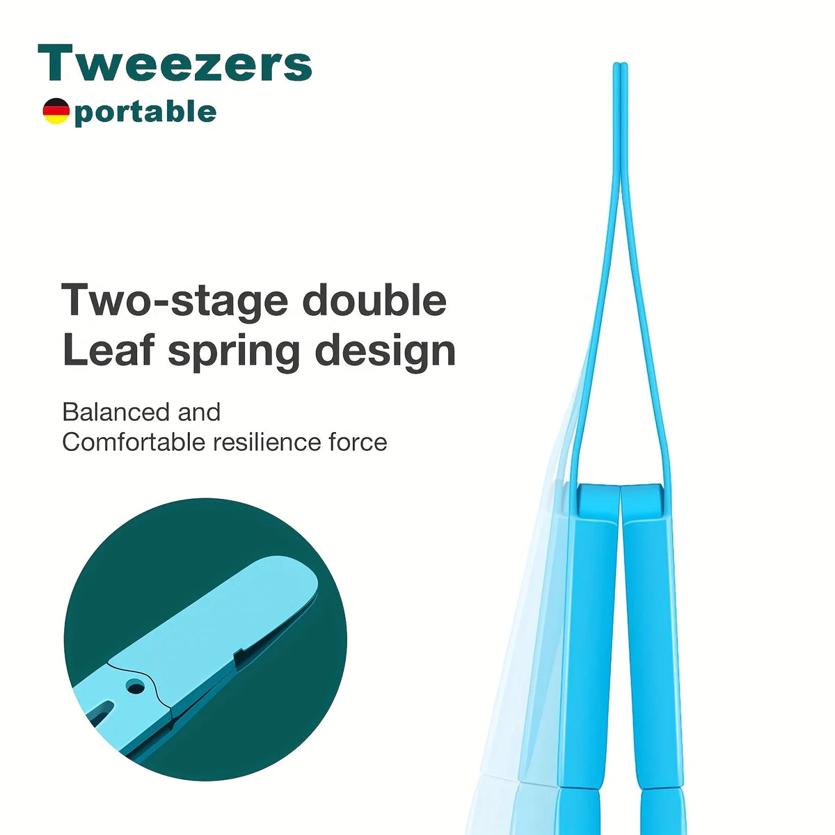 Stainless Steel Slant Tip Eyebrow Tweezers – Precision Grooming