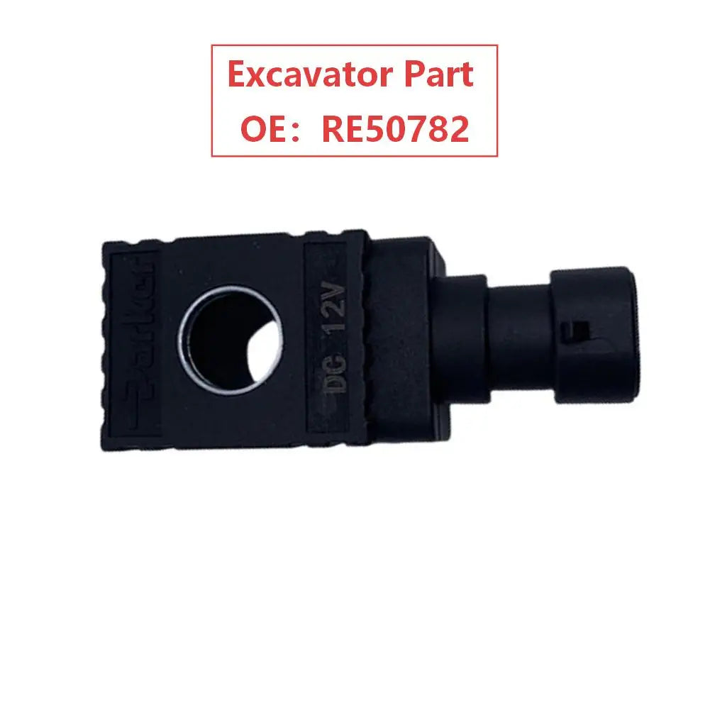 RE50782 DC 12V Solenoid Valve Coil – Excavator Replacement