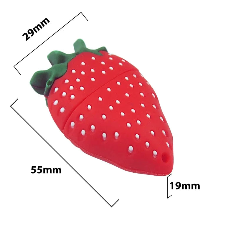 Fruit Cartoon USB Flash Drive 4GB–64GB | Novelty Pen Drive Gift USB Flash Drive PRIMED