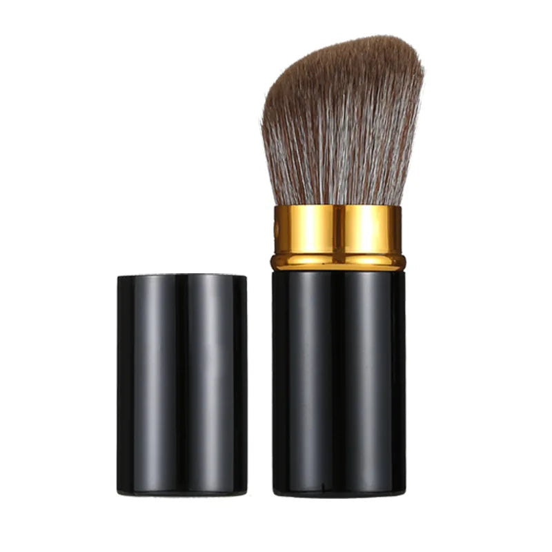 Retractable Powder Blush Brush – Mini Portable Makeup Brush