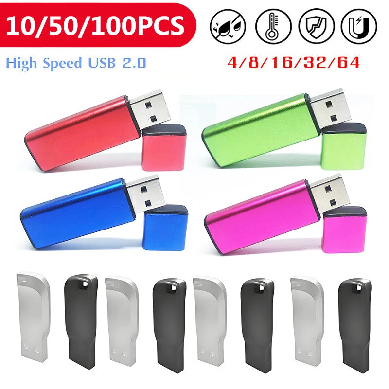 Bulk Metal USB Flash Drives 512MB–64GB | Free Custom Logo USB Flash Drive PRIMED
