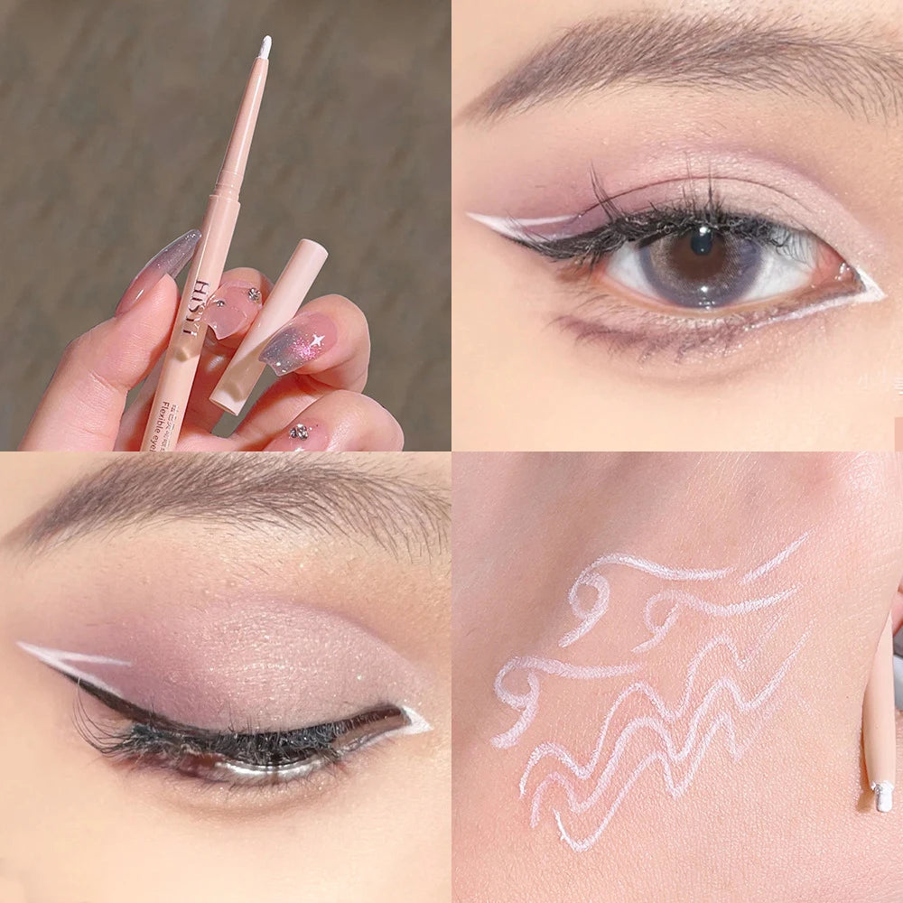 Waterproof Matte Gel Eyeliner Pencil – 5 Colors Long-Lasting