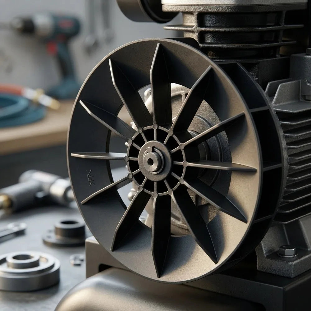 Plastic Fan Blade for Air Compressor 150mm 14mm Shaft