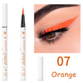 Blana 12-Color Matte Liquid Eyeliner Pen – Waterproof, 24Hr Liquid Eyeliner Pen PRIMED DUCXYXY07- Orange