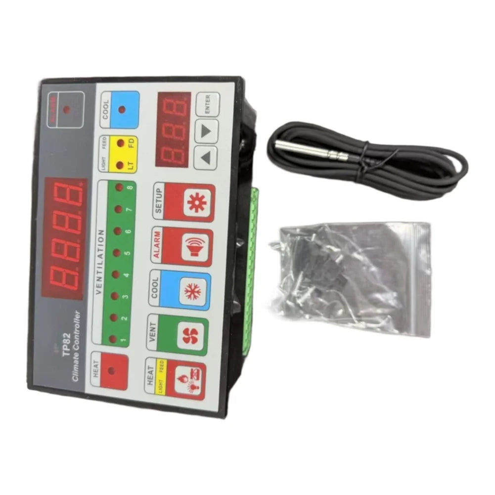 TP82 Climate Controller – Farm, Poultry & Greenhouse Climate Controller PRIMED