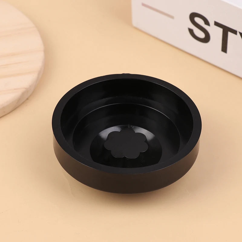 8-Hole Mini Desk Flag Stand – Portable Black Plastic Base Desk Flag Stand PRIMED