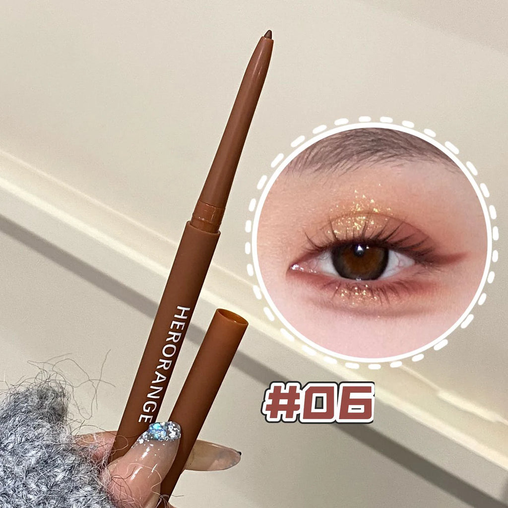 HERORANGE Ultra-Fine Gel Eyeliner Pencil – Waterproof Matte Gel Eyeliner Pencil PRIMED