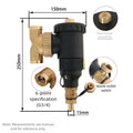 Boiler Dirt Filter Separator | Underfloor Heating Pre-Filter Heating System Filter PRIMED DN20-3-4 female China Mainland