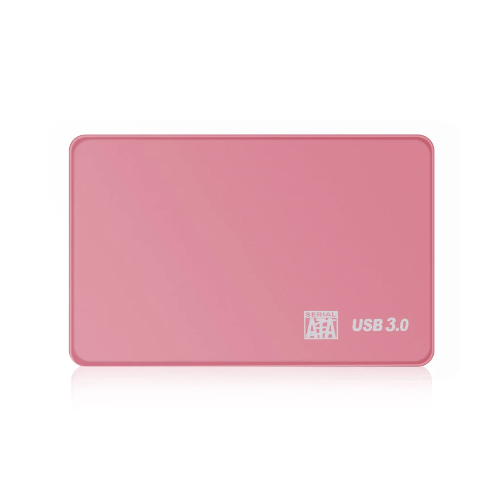 TISHRIC 2.5" SATA to USB 3.0 HDD SSD Enclosure | Type-C HDD SSD Enclosure PRIMED USB3.0 Pink China Mainland