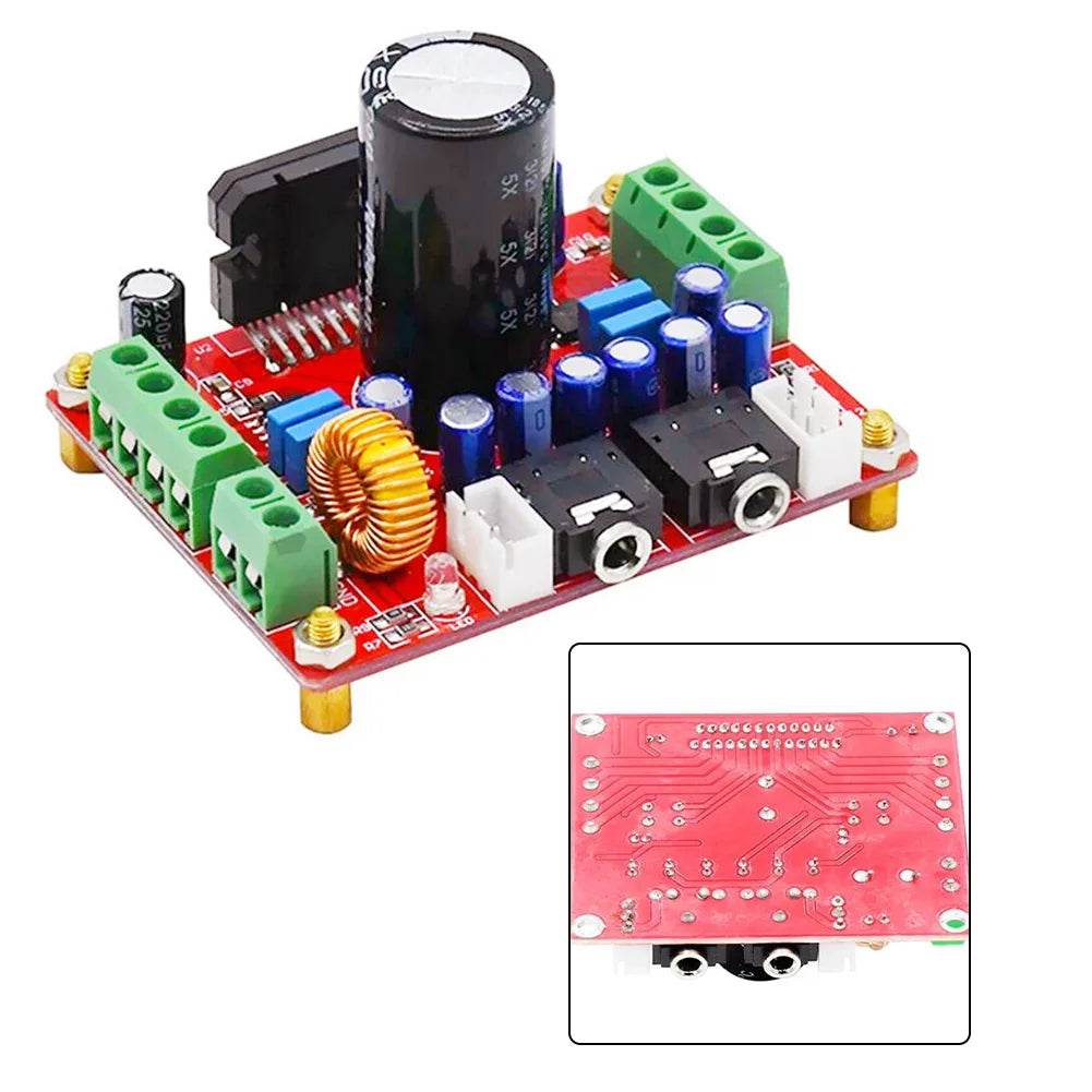 TDA7850 4-Channel AMP Board with BA3121 Noise Reduction Audio Amplifier Board PRIMED