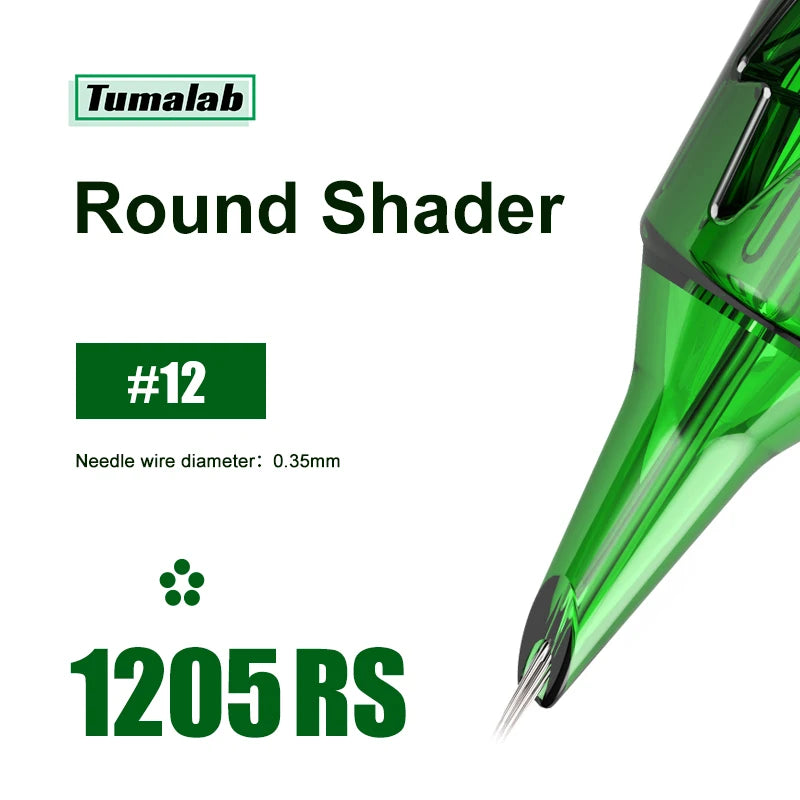 TUMAlab Cartridge Tattoo Needles 20Pcs – Liners & Shaders