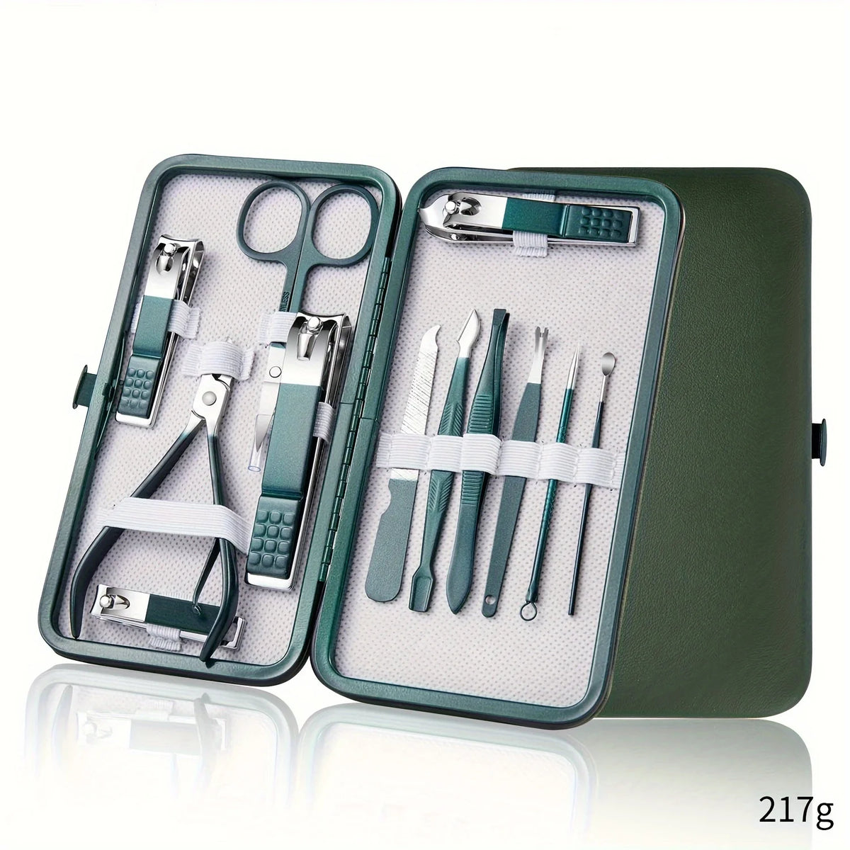 Stainless Steel Manicure Pedicure Set with Travel Case Manicure Pedicure Set PRIMED SET086-12pcs set