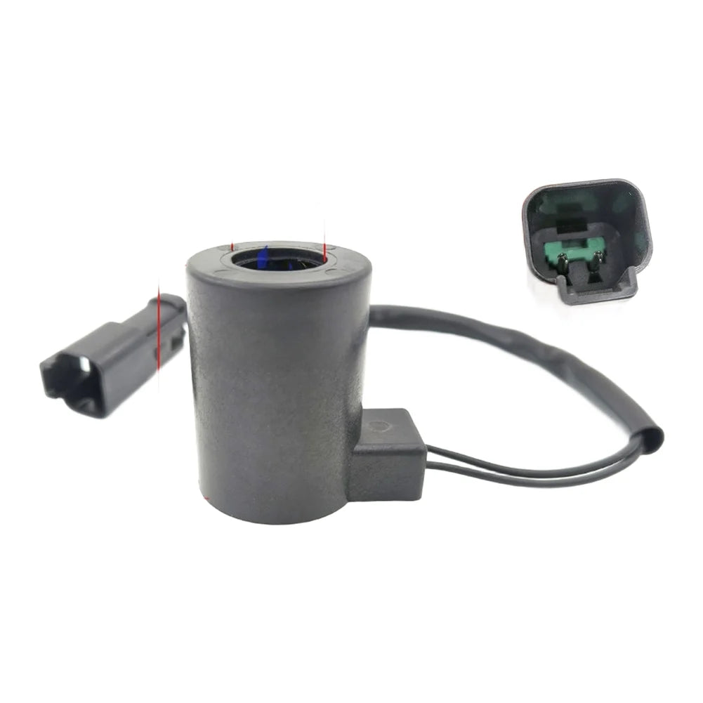 ZAX60 Excavator Solenoid Valve Coil 12V DC 45mm Metal