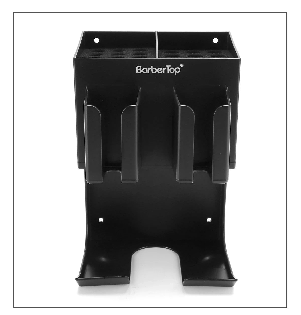 Wall-Mounted Barber Tool Holder | Salon Hair Clipper Hanger
