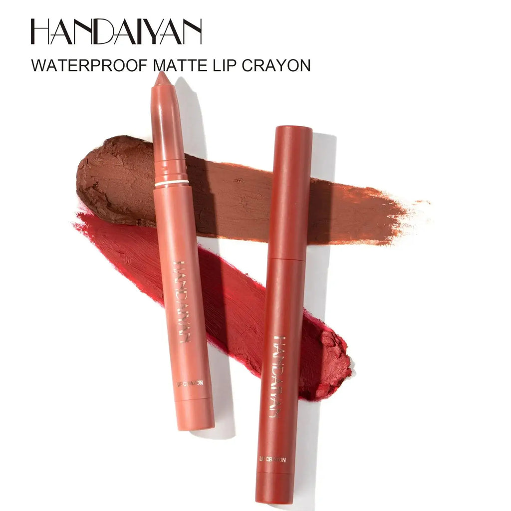 Handaiyan Velvet Matte Lip Liner Pencil – Waterproof Long-Lasting Lip Liner Pencil PRIMED
