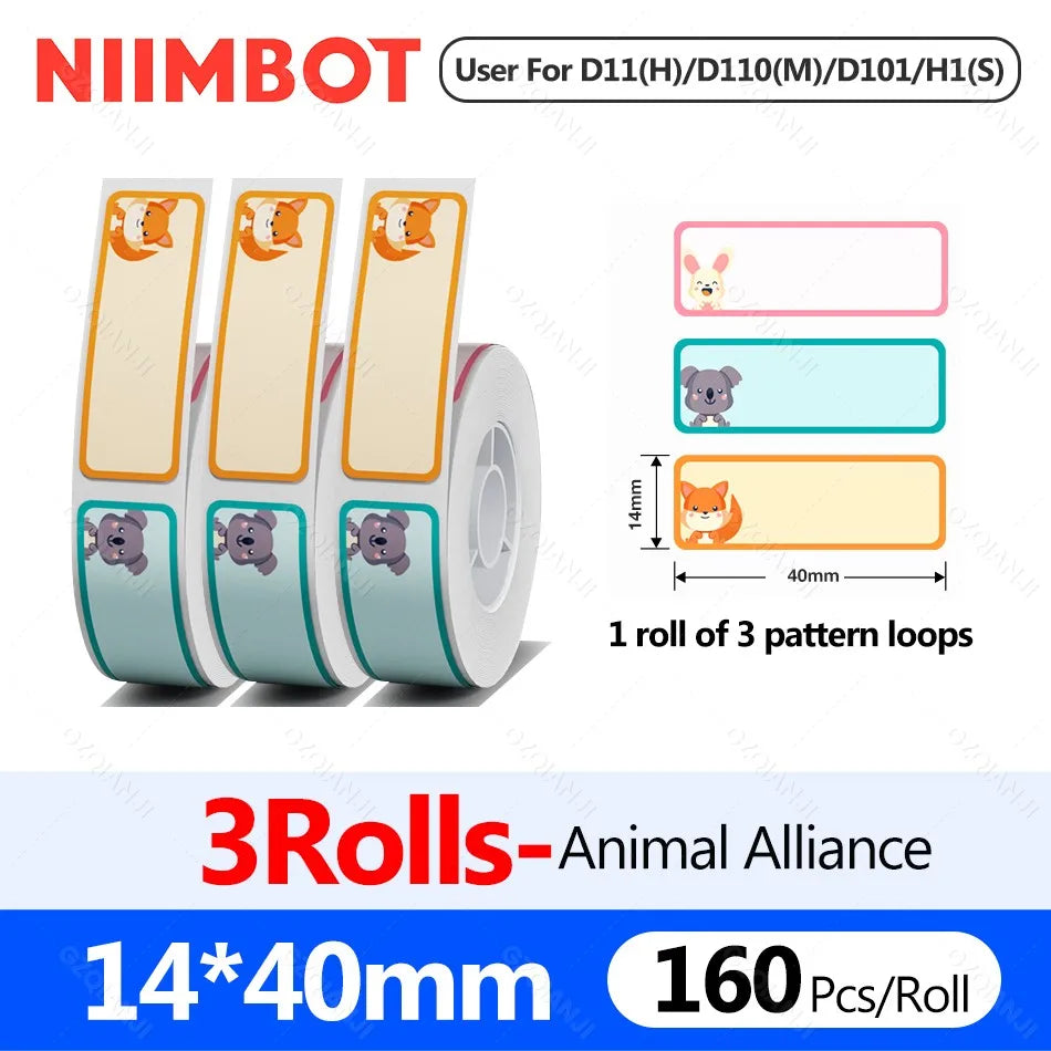 Niimbot D11H 300DPI Bluetooth Thermal Label Printer Portable