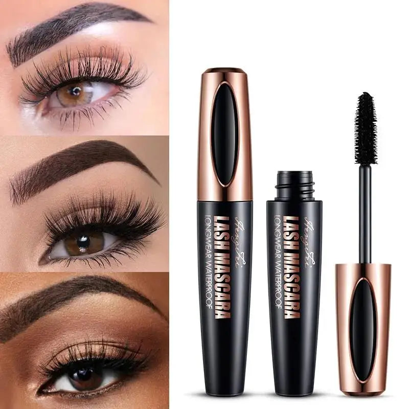 4D Waterproof Silk Fiber Mascara – Volume & Length Volumizing Mascara PRIMED