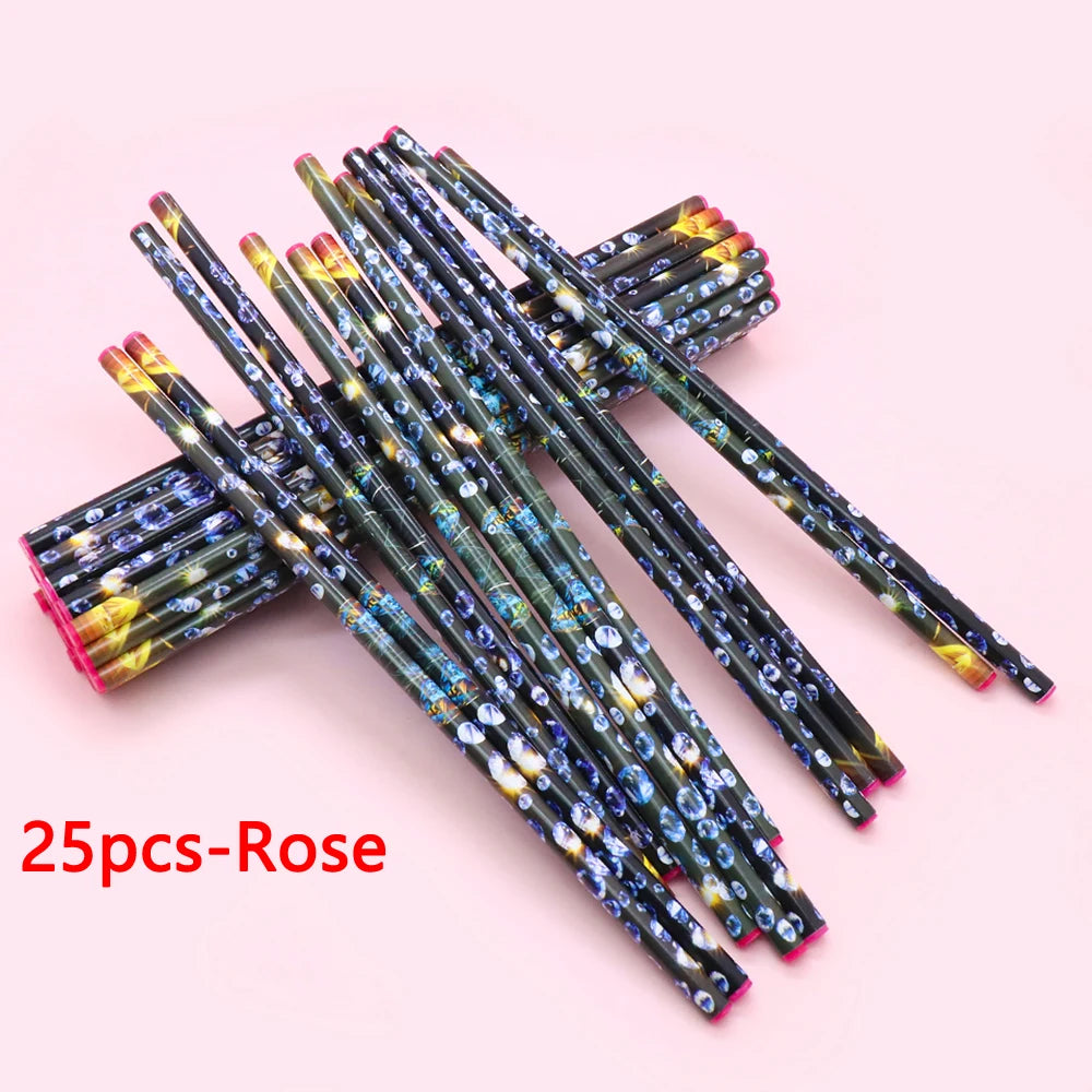 Nail Art Dotting Pen & Rhinestone Picker Wax Pencil – 3–50 Pcs