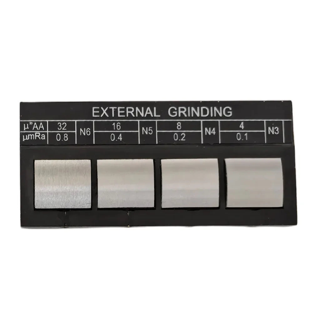Surface Roughness Comparator Sample Block Set – Lathe & Milling