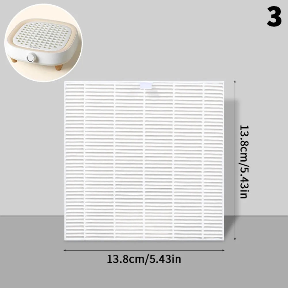 Nail Dust Collector Replacement Filter – Brushless Vacuum