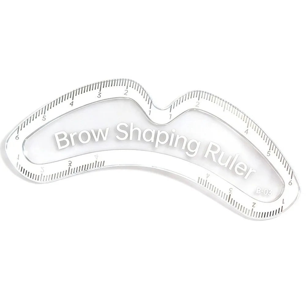 Eyebrow Mapping Ruler – Microblading Brow Shaping Stencil Eyebrow Mapping Ruler PRIMED 1PC