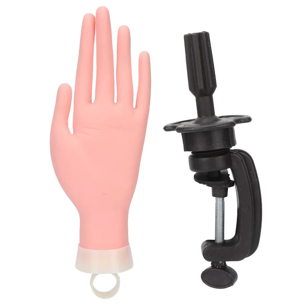 Bendable Nail Practice Hand | Flexible Mannequin for Nail Art