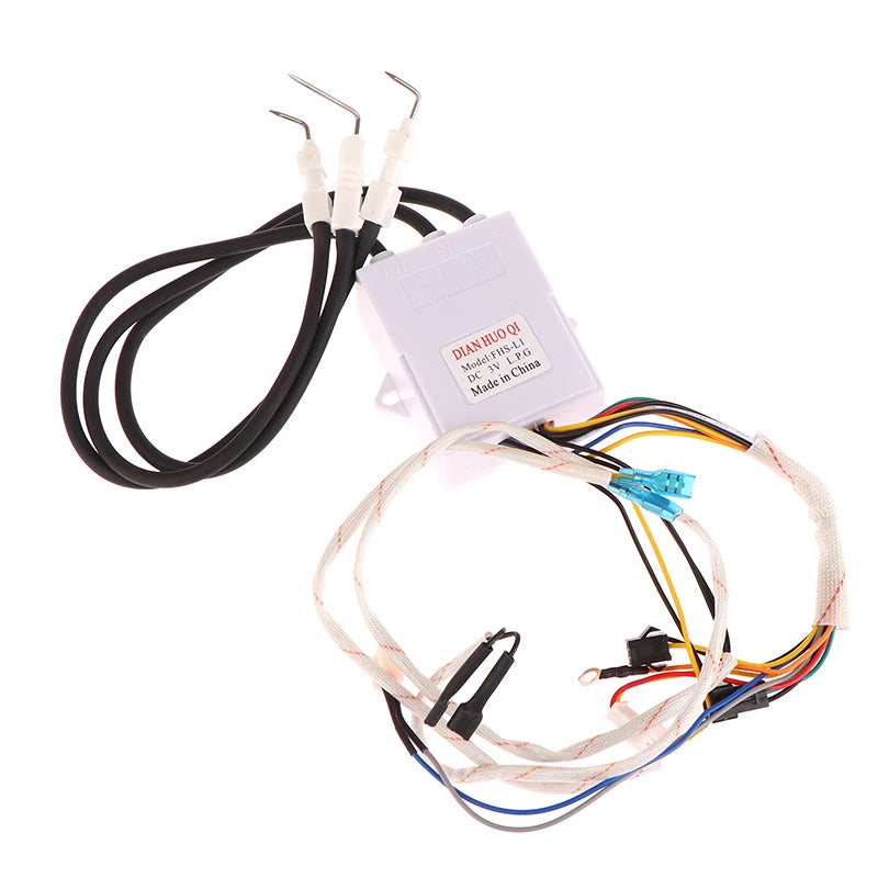 DC 3V Gas Stove Pulse Igniter – 14-Wire Double Ignition Gas Stove Igniter PRIMED