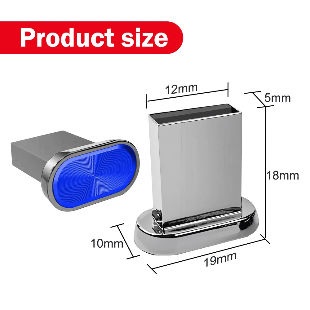 Mini Metal USB Flash Drive 32GB 64GB | Waterproof Pen Drive USB Flash Drive PRIMED