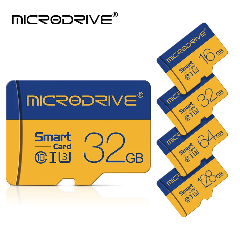 MicroDrive Micro SD Card U3 A2 V30 | 8GB to 256GB Flash Micro SD Memory Card PRIMED