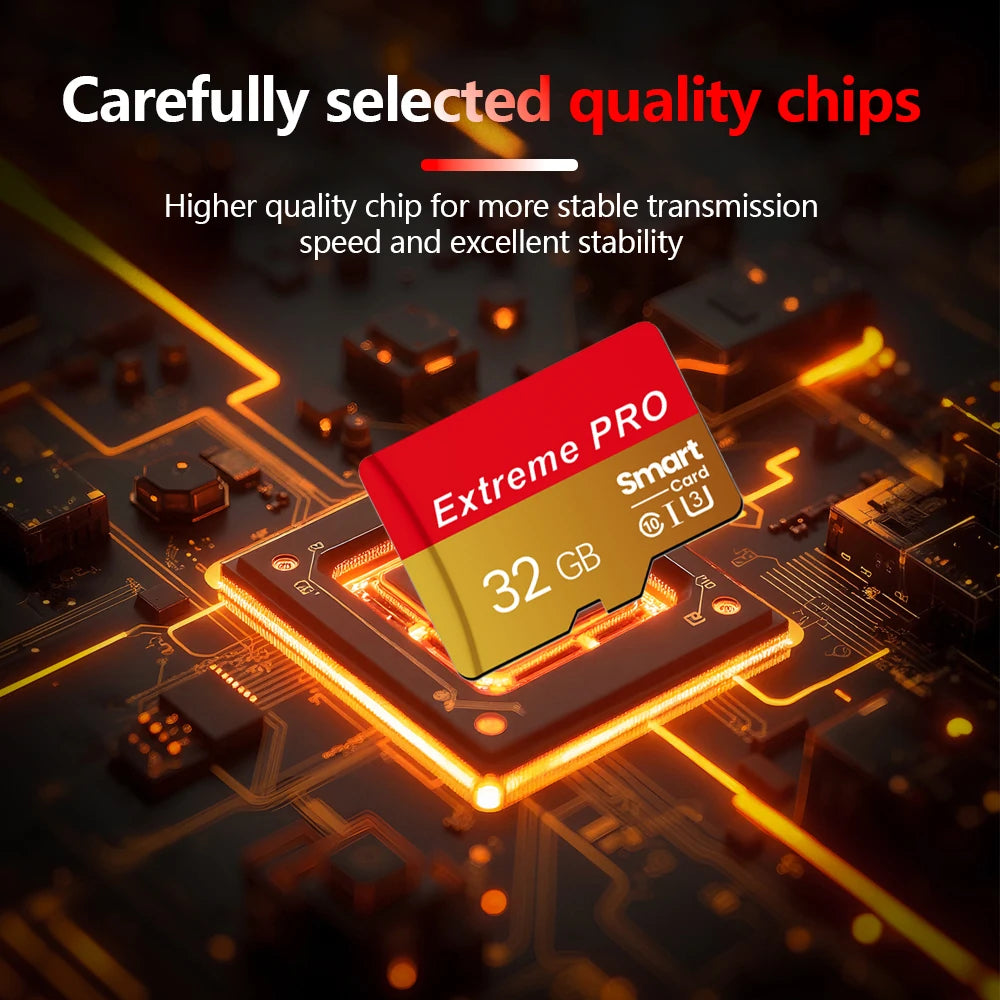 JASTER MicroSD Card 32GB 64GB Class 10 U3 V30 A1 TF Memory Card MicroSD Memory Card PRIMED