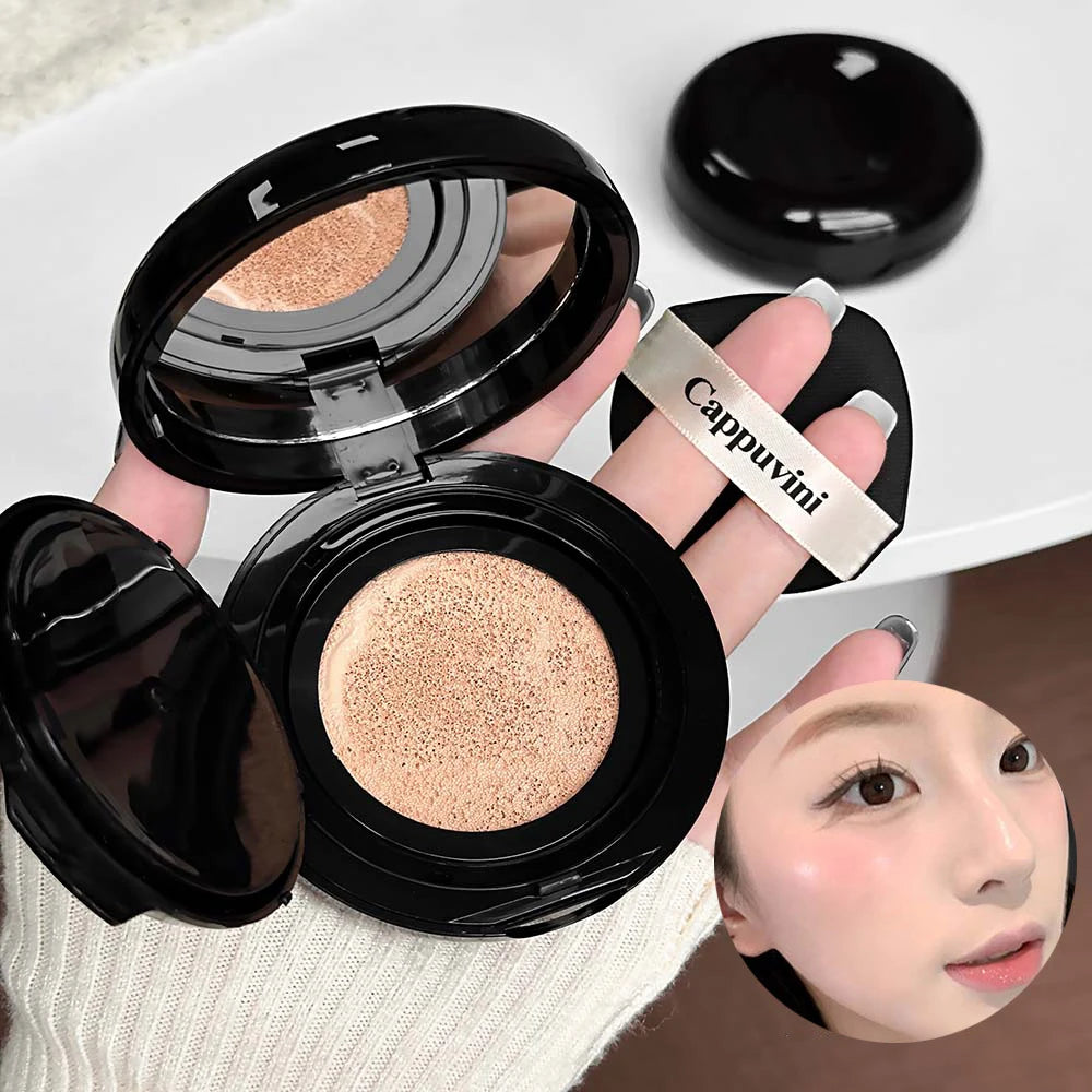 Cappuvini Air Cushion CC Cream – Full Coverage Foundation Air Cushion Foundation PRIMED