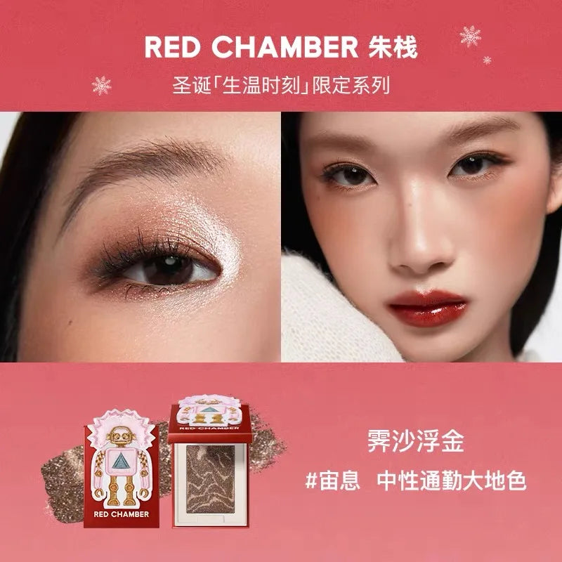 Red Chamber Glitter Eyeshadow – Long-Lasting Shimmer Powder