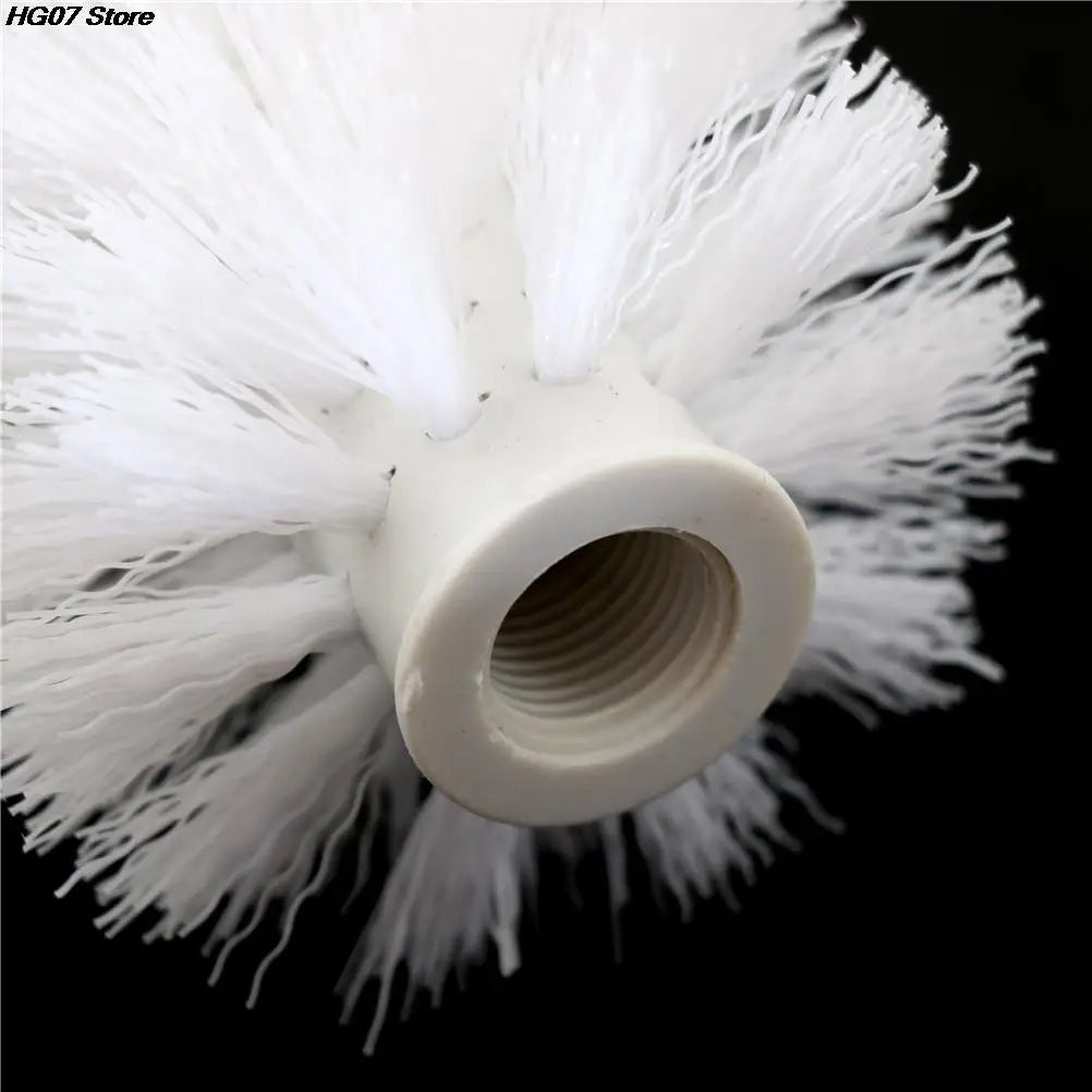 Replacement Toilet Brush Head 75×90mm White PP | Universal Fit