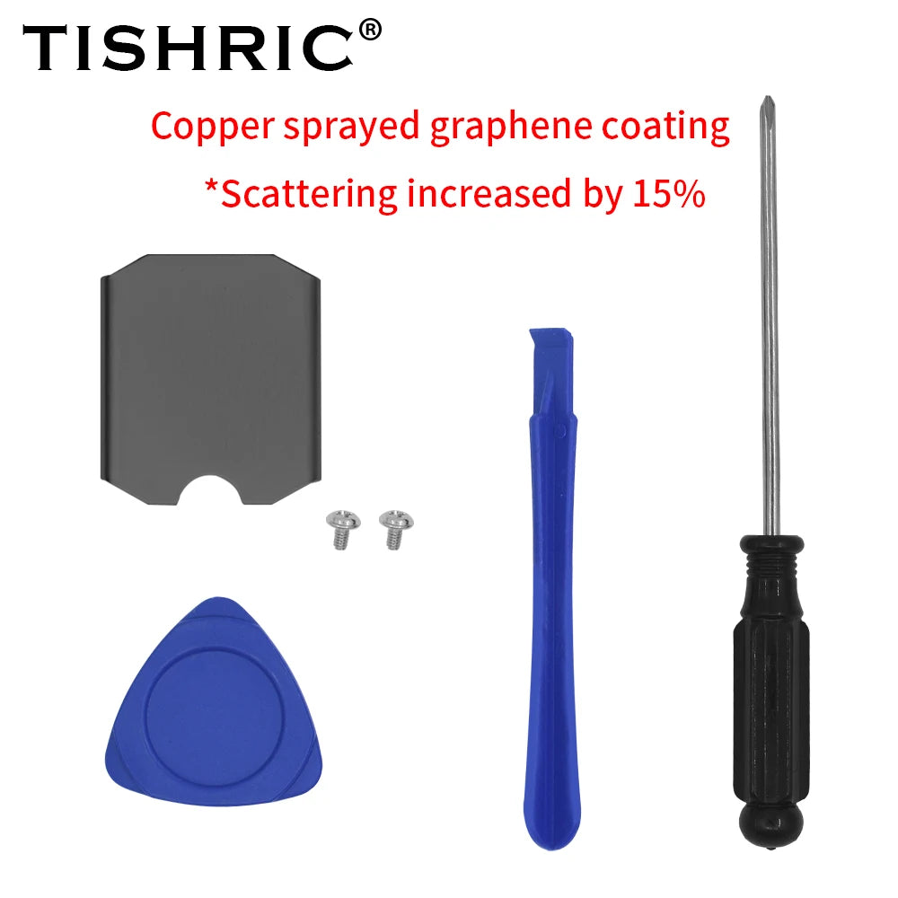 TISHRIC M.2 2230 NVMe SSD Heatsink with Thermal Pad – Copper SSD Heatsink Cooler PRIMED GRAY China Mainland