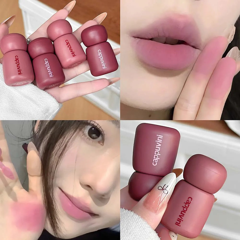 Cappuvini Matte & Mirror Liquid Lipstick – 12 Colors Lip Glaze Liquid Lipstick PRIMED
