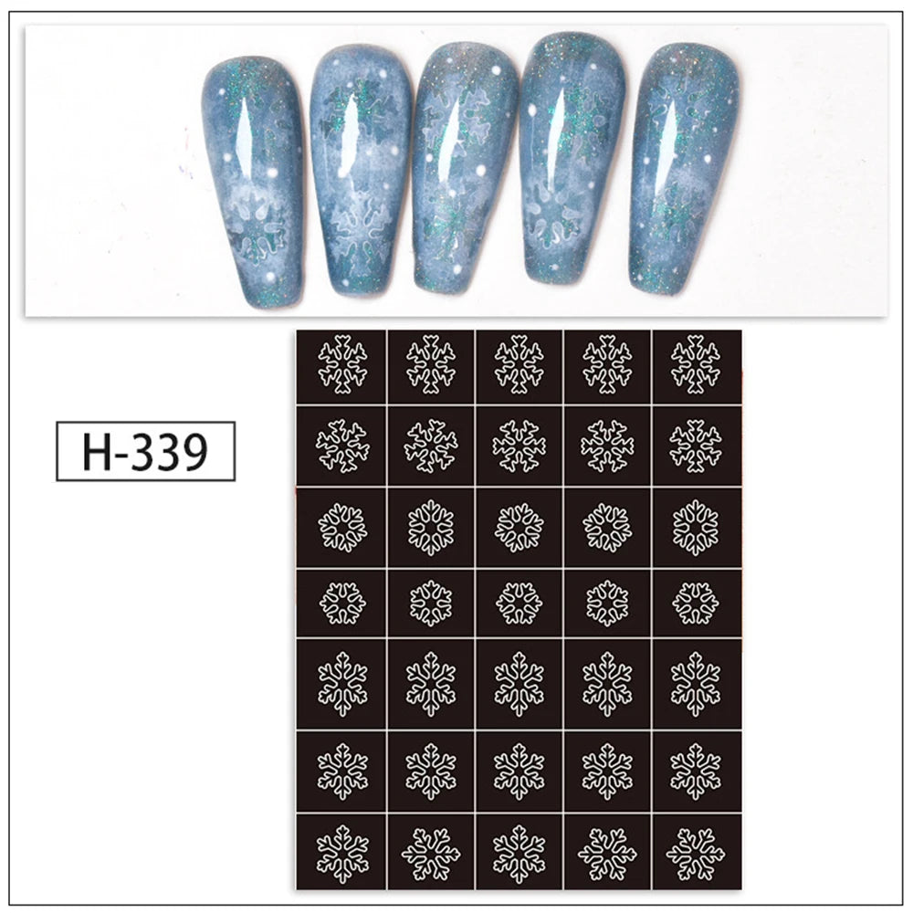 Nail Art Stencils & French Manicure Spray Templates