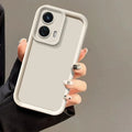 OPPO Realme Shockproof Soft Case – Anti-Drop Full Cover Phone Protective Case PRIMED A78-4G Beige