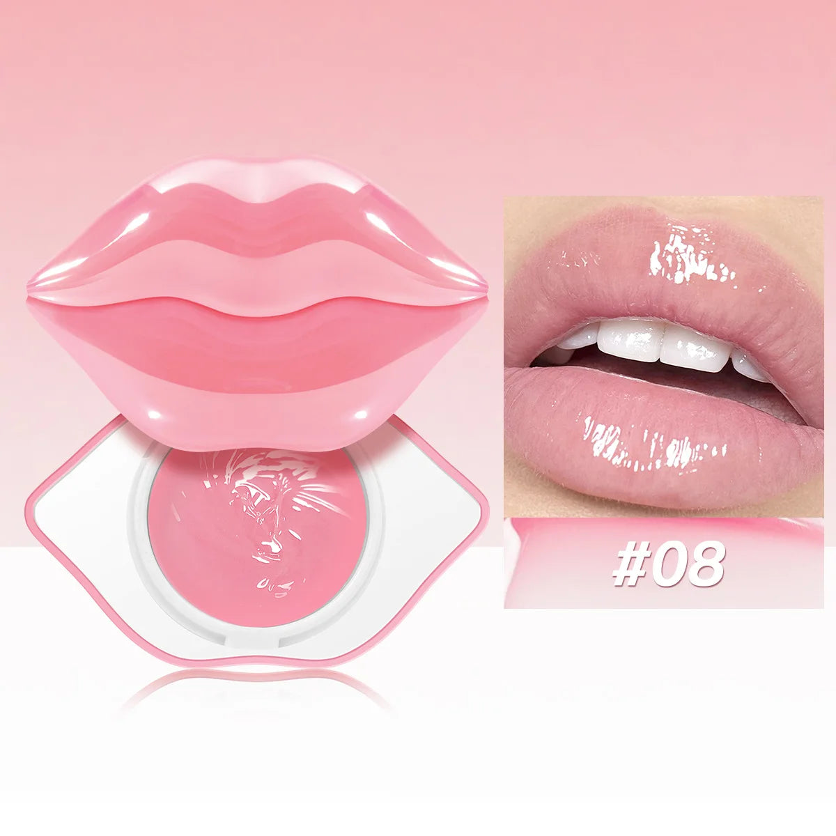 USHAS Lip Sleeping Mask – Overnight Hydration Gel Balm