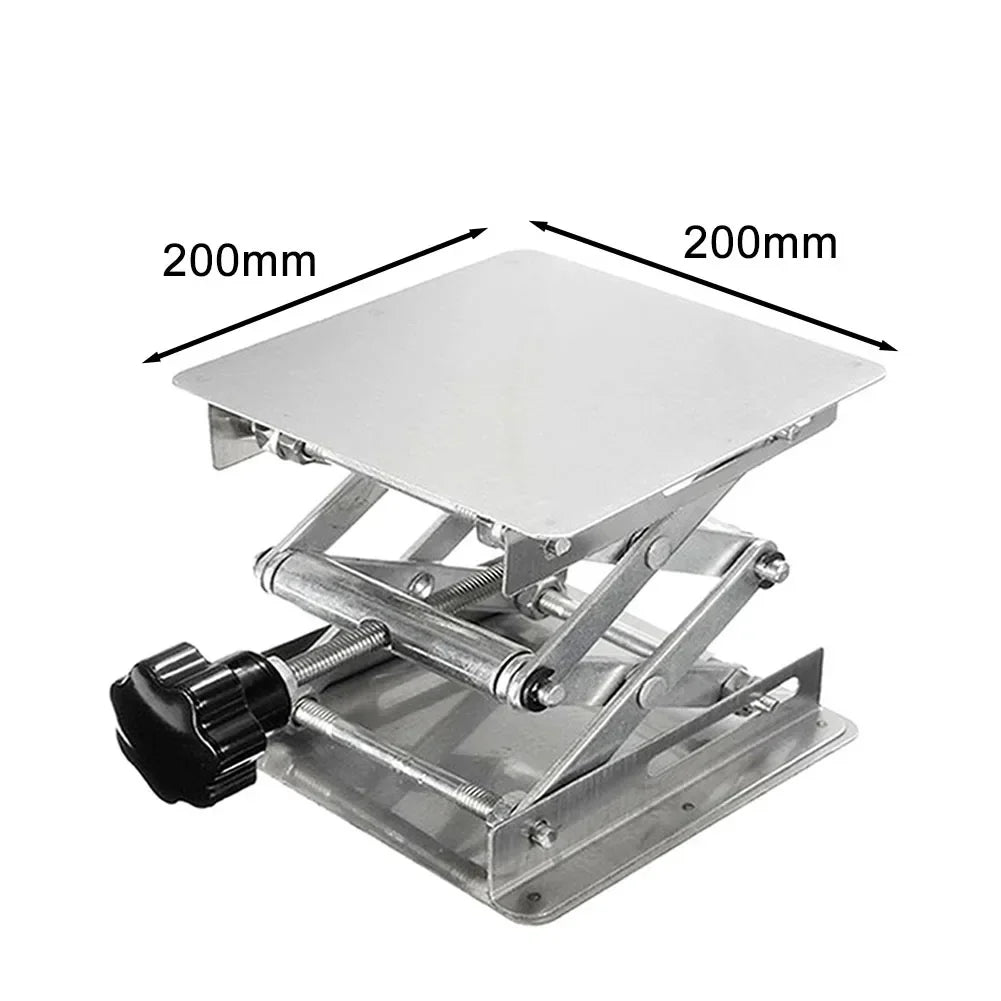 Stainless Steel Lab Lifting Platform Stand 200×200mm