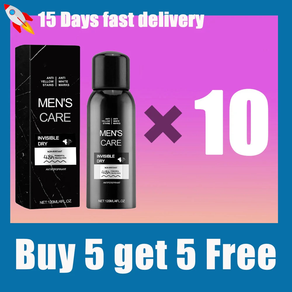 Men's Antiperspirant Deodorant Spray | All-Day Freshness Antiperspirant Spray PRIMED Buy 5 Get 5 Free