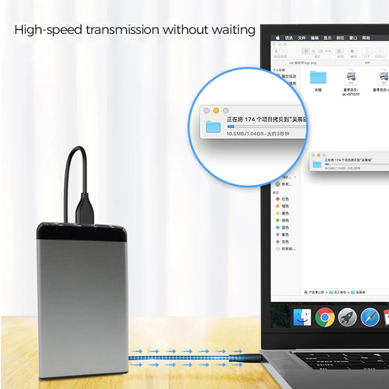 UTHAI T44 USB 3.0 2.5" Hard Drive Enclosure – Up to 6TB