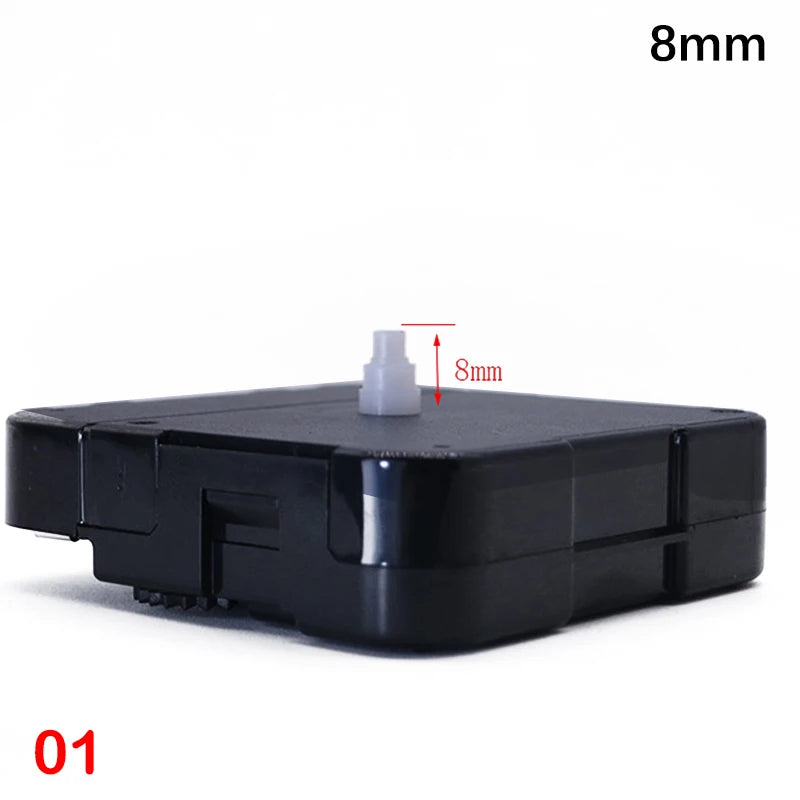 Silent Quartz Wall Clock Movement – DIY Long Shaft Repair Kit